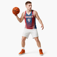 Custom Football 2026 Czechia Basketball Jersey Czech Republic Proud Lions