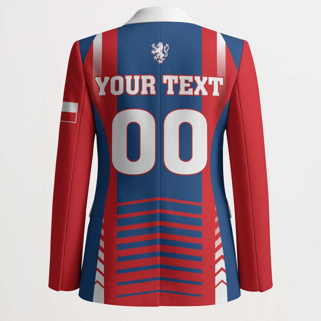 Custom Football 2026 Czechia Blazer Czech Republic Proud Lions