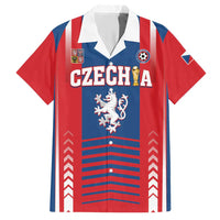 Custom Football 2026 Czechia Hawaiian Shirt Czech Republic Proud Lions