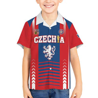 Custom Football 2026 Czechia Hawaiian Shirt Czech Republic Proud Lions