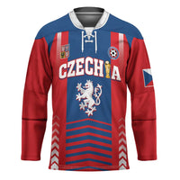 Custom Football 2026 Czechia Hockey Jersey Czech Republic Proud Lions
