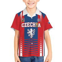 Custom Football 2026 Czechia Kid Hawaiian Shirt Czech Republic Proud Lions