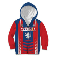 Custom Football 2026 Czechia Kid Hoodie Czech Republic Proud Lions