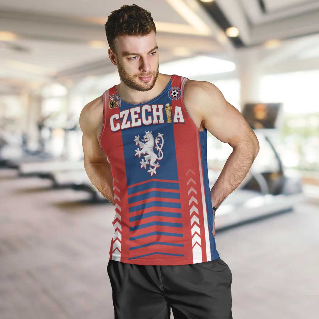 Custom Football 2026 Czechia Men Tank Top Czech Republic Proud Lions