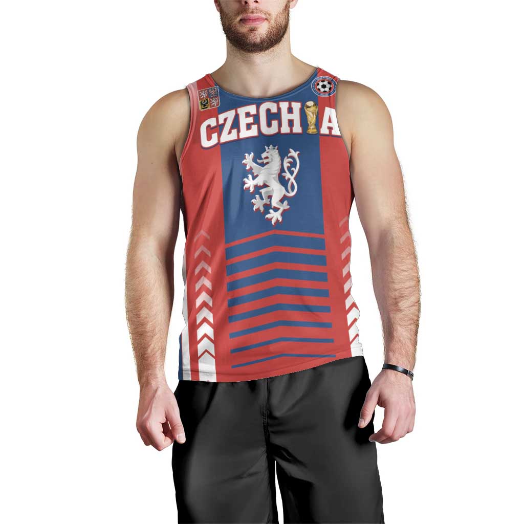 Custom Football 2026 Czechia Men Tank Top Czech Republic Proud Lions