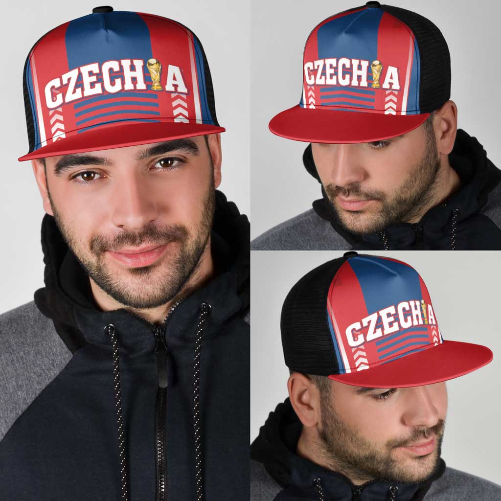 Football 2026 Czechia Mesh Trucker Cap Czech Republic Proud Lions