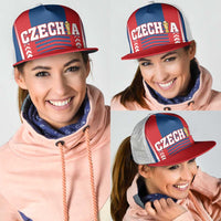 Football 2026 Czechia Mesh Trucker Cap Czech Republic Proud Lions