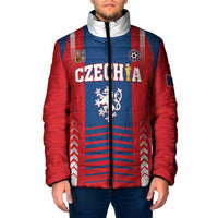 Custom Football 2026 Czechia Padded Jacket Czech Republic Proud Lions
