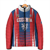 Custom Football 2026 Czechia Padded Jacket Czech Republic Proud Lions