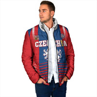 Custom Football 2026 Czechia Padded Jacket Czech Republic Proud Lions