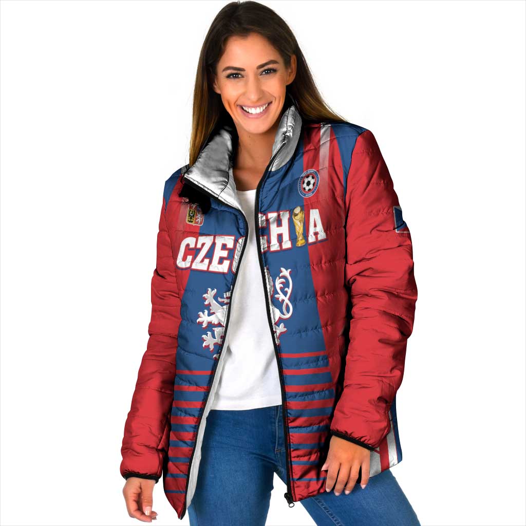 Custom Football 2026 Czechia Padded Jacket Czech Republic Proud Lions