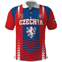 Custom Football 2026 Czechia Polo Shirt Czech Republic Proud Lions