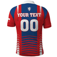 Custom Football 2026 Czechia Polo Shirt Czech Republic Proud Lions