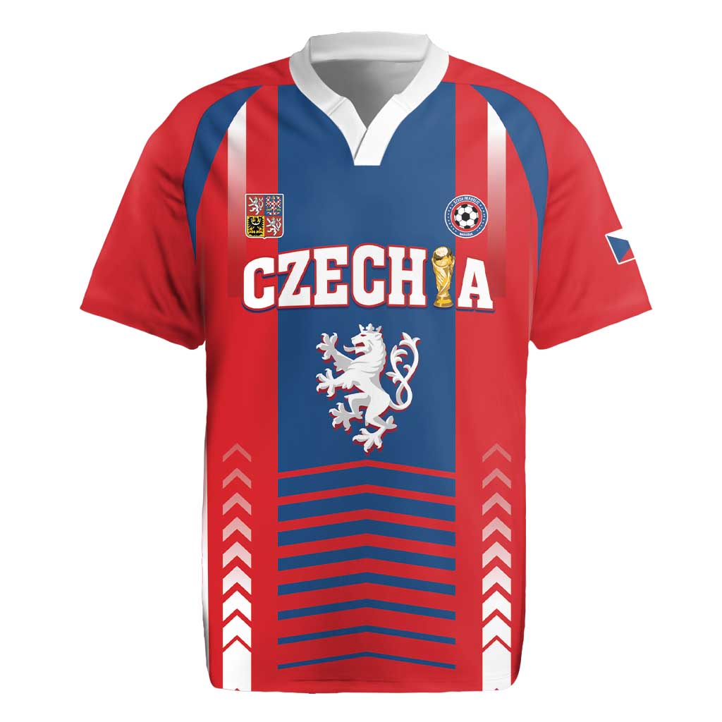 Custom Football 2026 Czechia Rugby Jersey Czech Republic Proud Lions