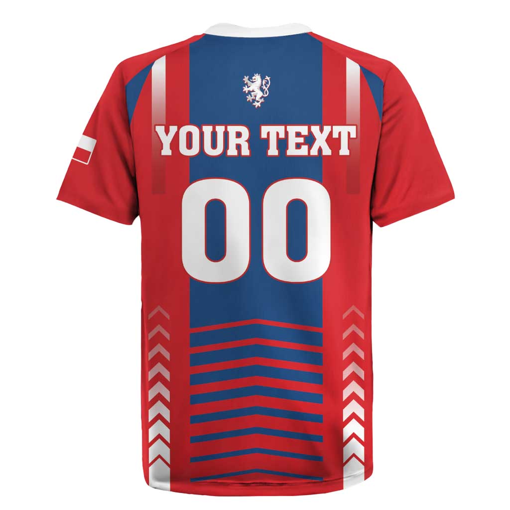 Custom Football 2026 Czechia Rugby Jersey Czech Republic Proud Lions