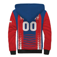Custom Football 2026 Czechia Sherpa Hoodie Czech Republic Proud Lions