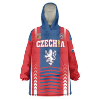 Custom Football 2026 Czechia Wearable Blanket Hoodie Czech Republic Proud Lions