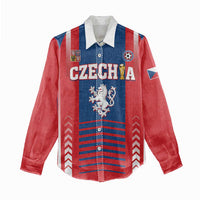 Custom Football 2026 Czechia Women Casual Shirt Czech Republic Proud Lions