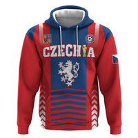 Custom Football 2026 Czechia Zip Hoodie Czech Republic Proud Lions