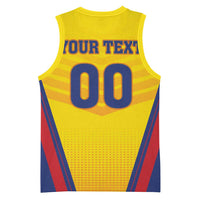 Custom Football Romania Basketball Jersey Hai Tricolorii