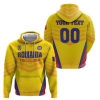 Custom Football Romania Hoodie Hai Tricolorii