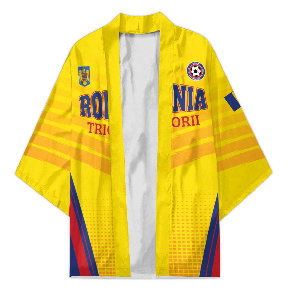 Custom Football Romania Kimono Hai Tricolorii