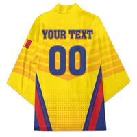 Custom Football Romania Kimono Hai Tricolorii