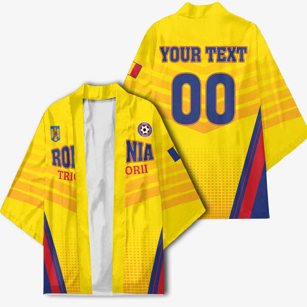 Custom Football Romania Kimono Hai Tricolorii