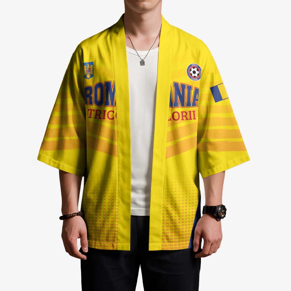 Custom Football Romania Kimono Hai Tricolorii