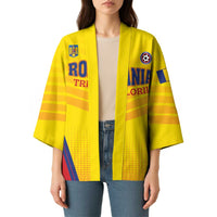 Custom Football Romania Kimono Hai Tricolorii