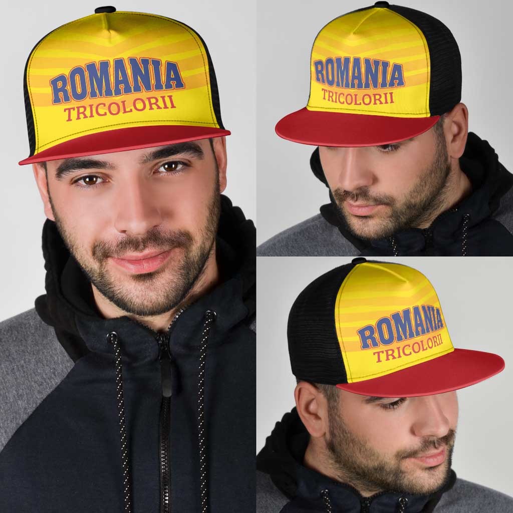 Football Romania Mesh Trucker Cap Hai Tricolorii
