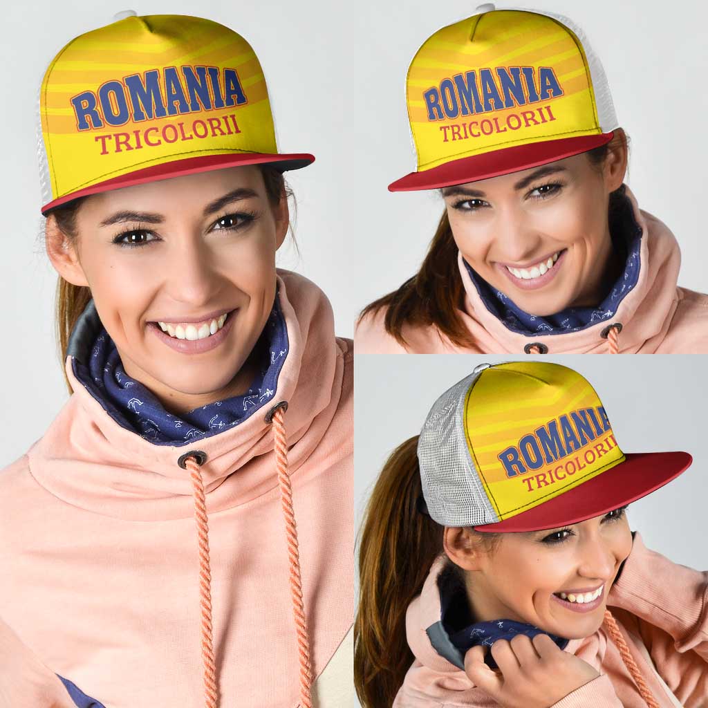 Football Romania Mesh Trucker Cap Hai Tricolorii