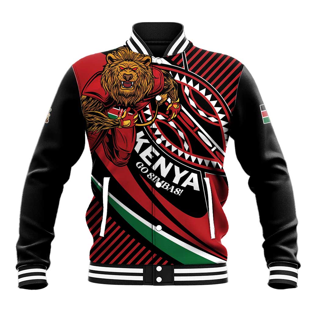 Custom Kenya Rugby Simbas Baseball Jacket Elevate Your Game