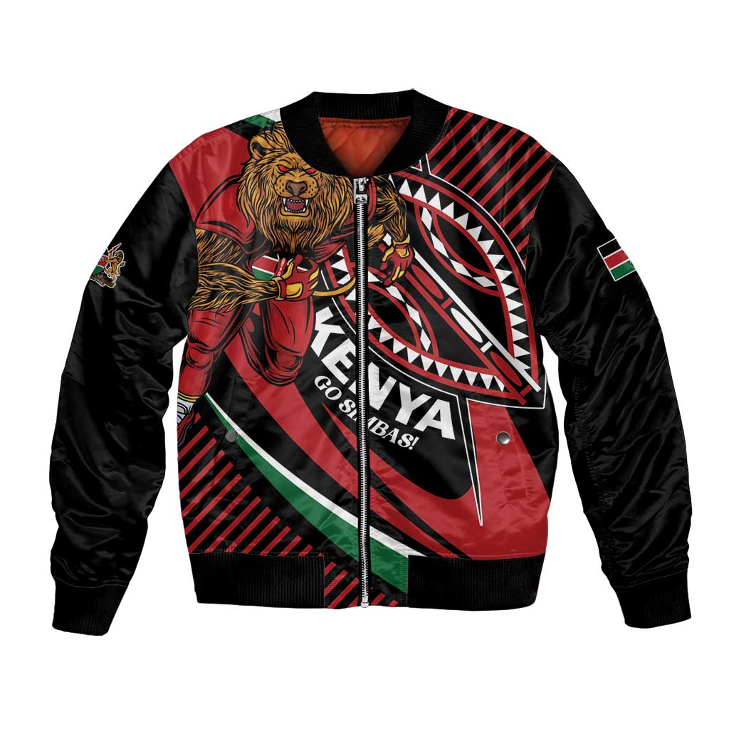 Custom Kenya Rugby Simbas Bomber Jacket Elevate Your Game