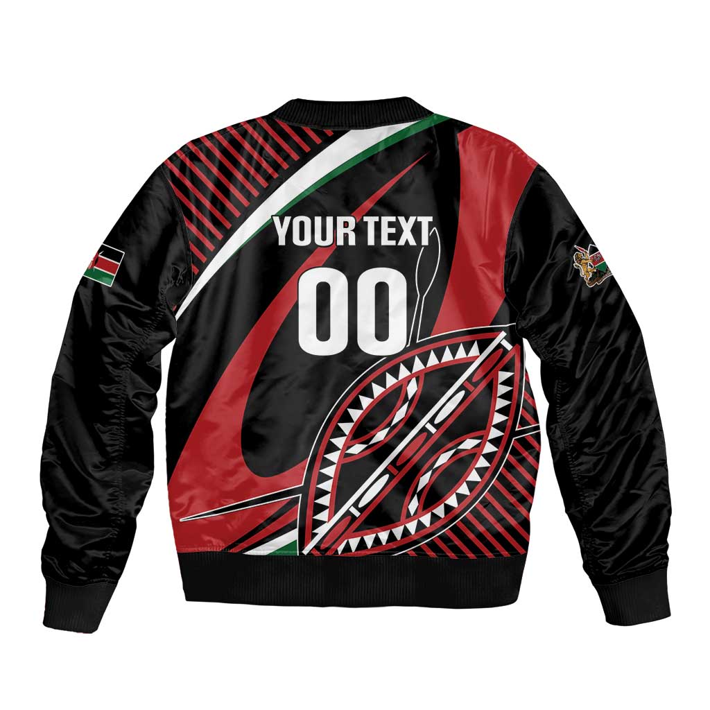 Custom Kenya Rugby Simbas Bomber Jacket Elevate Your Game