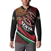 Custom Kenya Rugby Simbas Button Sweatshirt Elevate Your Game