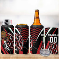 Custom Kenya Rugby Simbas 4 in 1 Can Cooler Tumbler Elevate Your Game