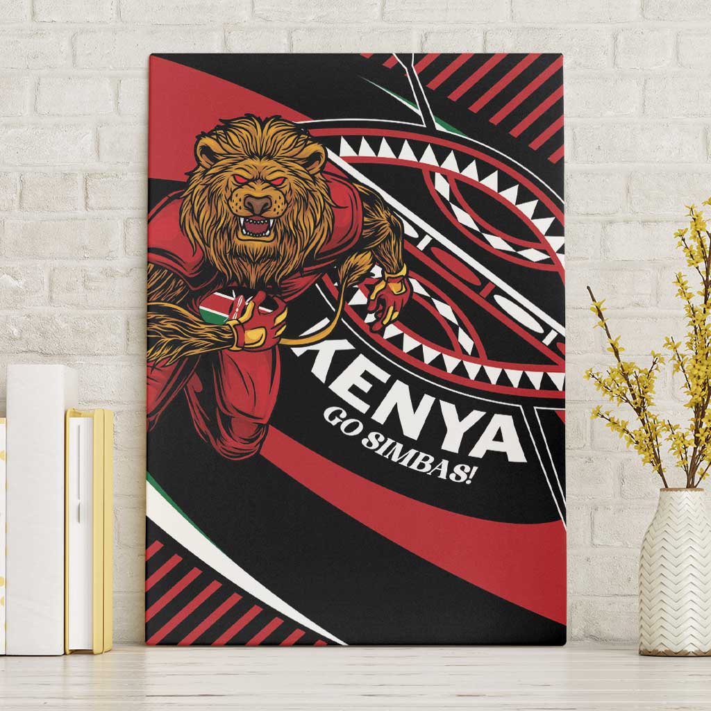 Kenya Rugby Simbas Canvas Wall Art Elevate Your Game