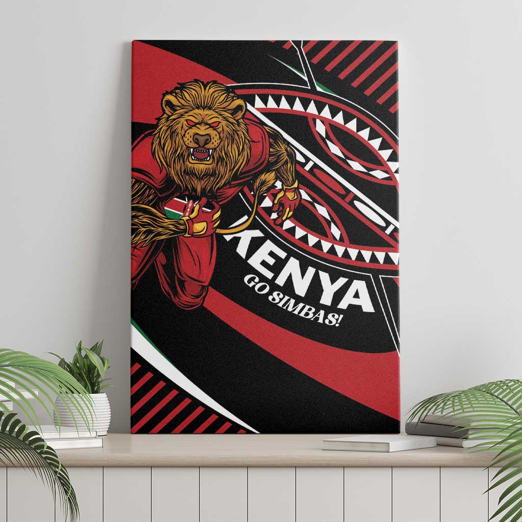 Kenya Rugby Simbas Canvas Wall Art Elevate Your Game
