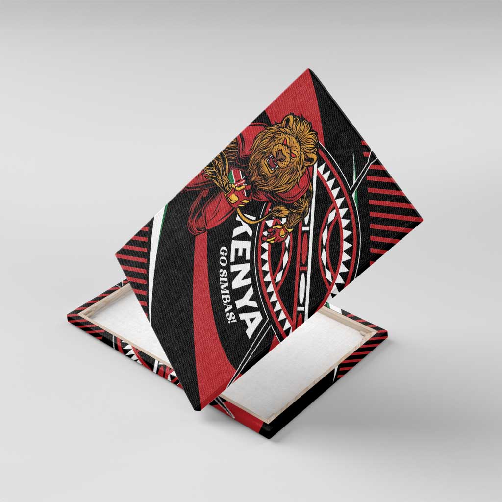 Kenya Rugby Simbas Canvas Wall Art Elevate Your Game