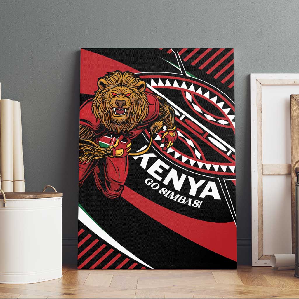 Kenya Rugby Simbas Canvas Wall Art Elevate Your Game