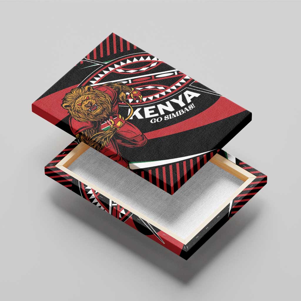 Kenya Rugby Simbas Canvas Wall Art Elevate Your Game