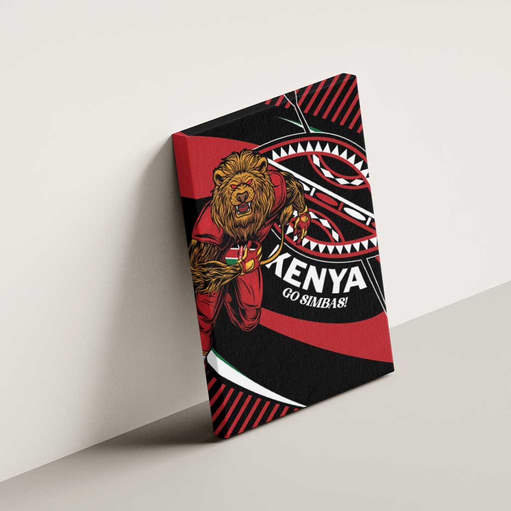 Kenya Rugby Simbas Canvas Wall Art Elevate Your Game