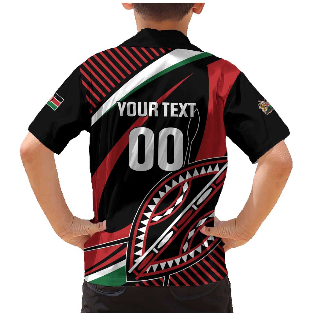 Custom Kenya Rugby Simbas Family Matching Mermaid Dress and Hawaiian Shirt Elevate Your Game