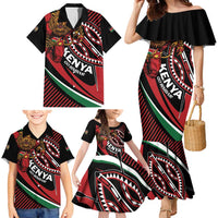 Custom Kenya Rugby Simbas Family Matching Mermaid Dress and Hawaiian Shirt Elevate Your Game