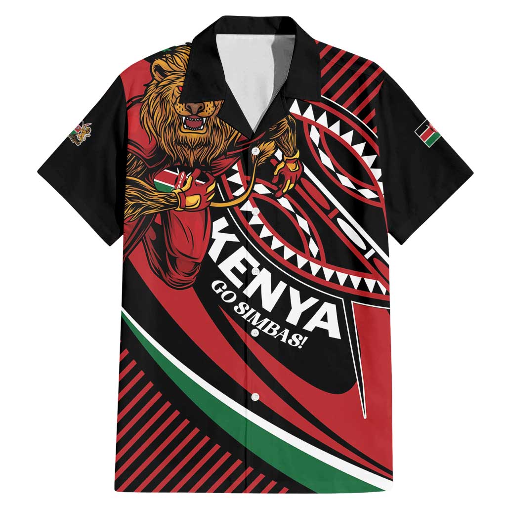 Custom Kenya Rugby Simbas Family Matching Mermaid Dress and Hawaiian Shirt Elevate Your Game