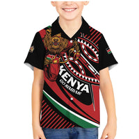 Custom Kenya Rugby Simbas Family Matching Mermaid Dress and Hawaiian Shirt Elevate Your Game