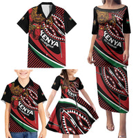 Custom Kenya Rugby Simbas Family Matching Puletasi and Hawaiian Shirt Elevate Your Game