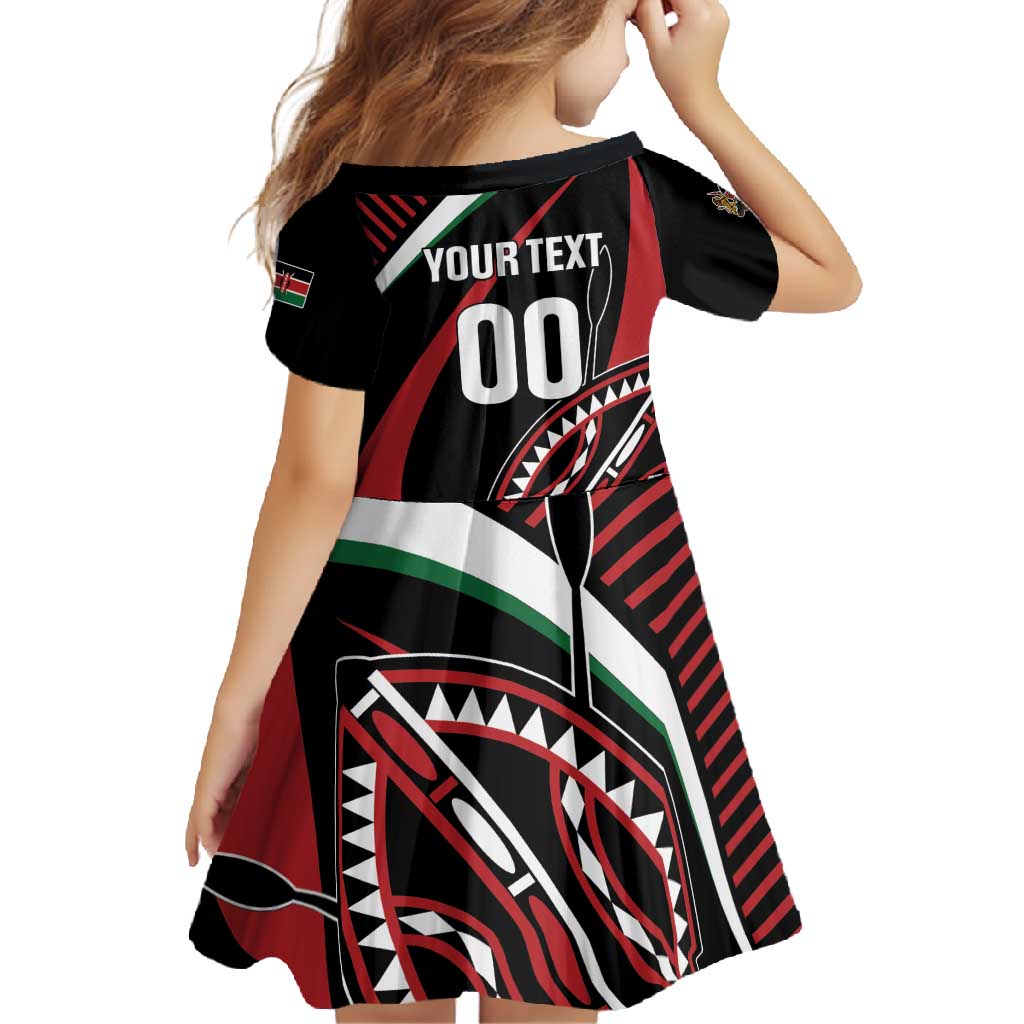 Custom Kenya Rugby Simbas Family Matching Tank Maxi Dress and Hawaiian Shirt Elevate Your Game