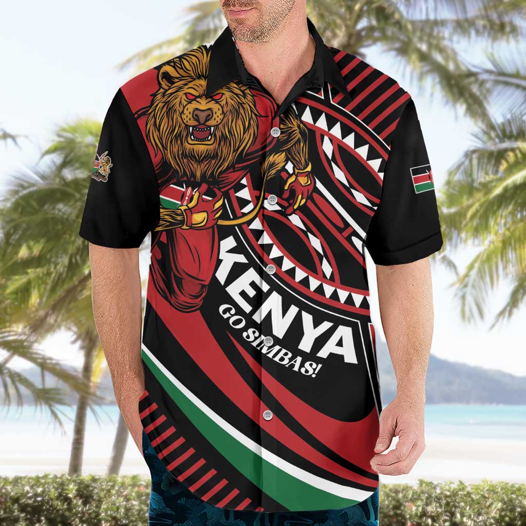 Custom Kenya Rugby Simbas Hawaiian Shirt Elevate Your Game